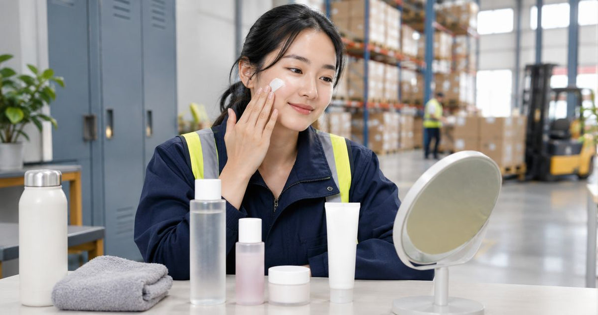 Korean skincare routine for warehouse workers: complete 2026 guide
