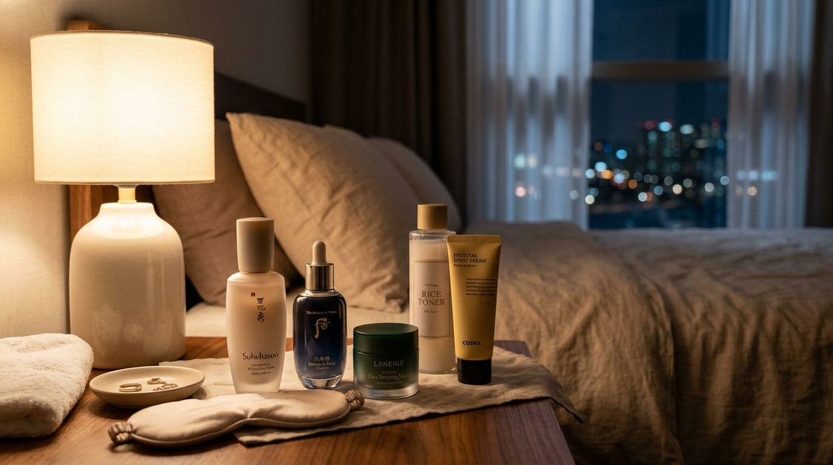 Best Nighttime Korean Skincare Products in 2026: Ranked