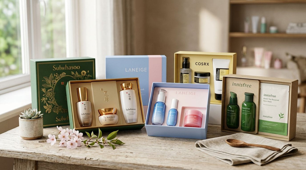 Best Korean Skincare Gift Sets in 2026: Ranked