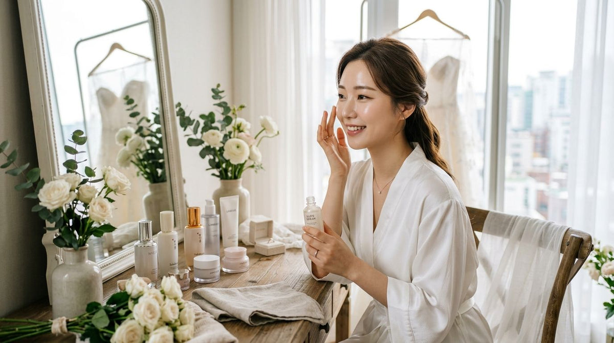 Korean Skincare Routine for Brides: 2026 Countdown Guide