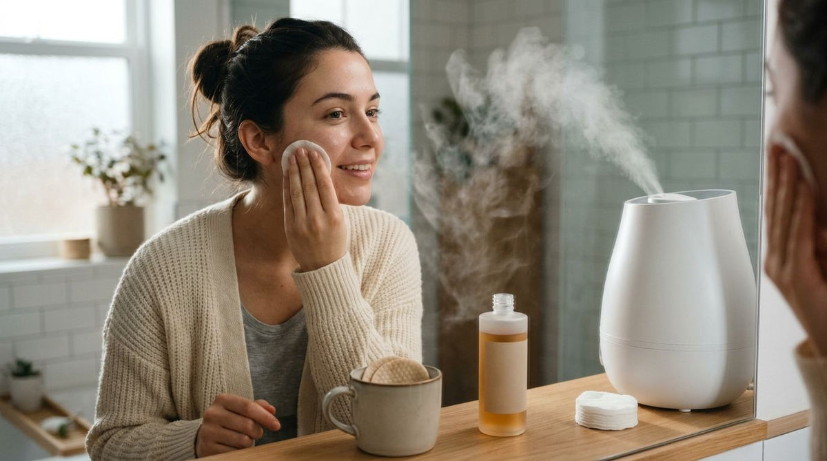 Humidifier + Korean Toner Pads: 2026 Winter Routine