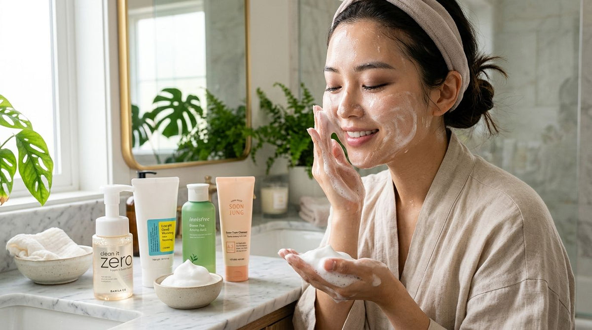 Best Korean Foam Cleanser for Makeup Removal 2026