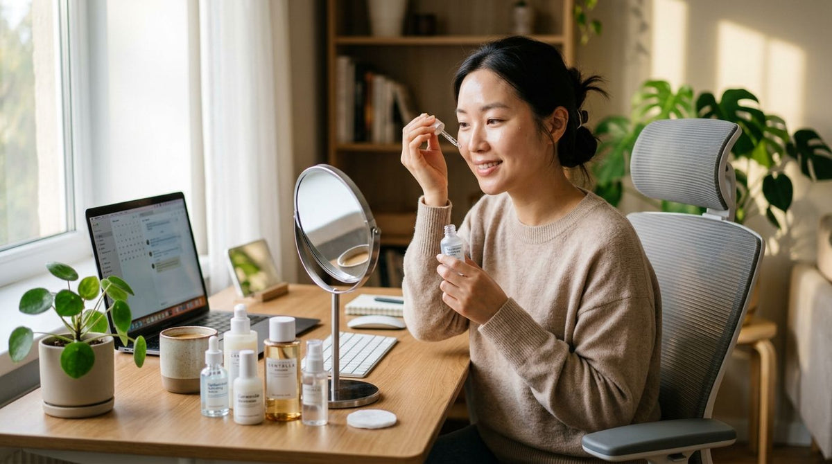 Korean Skincare Routine for Desk Workers: 2026 Guide