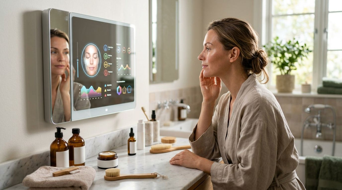 Skin Analysis Mirror + Skincare Routine Setup (2026)
