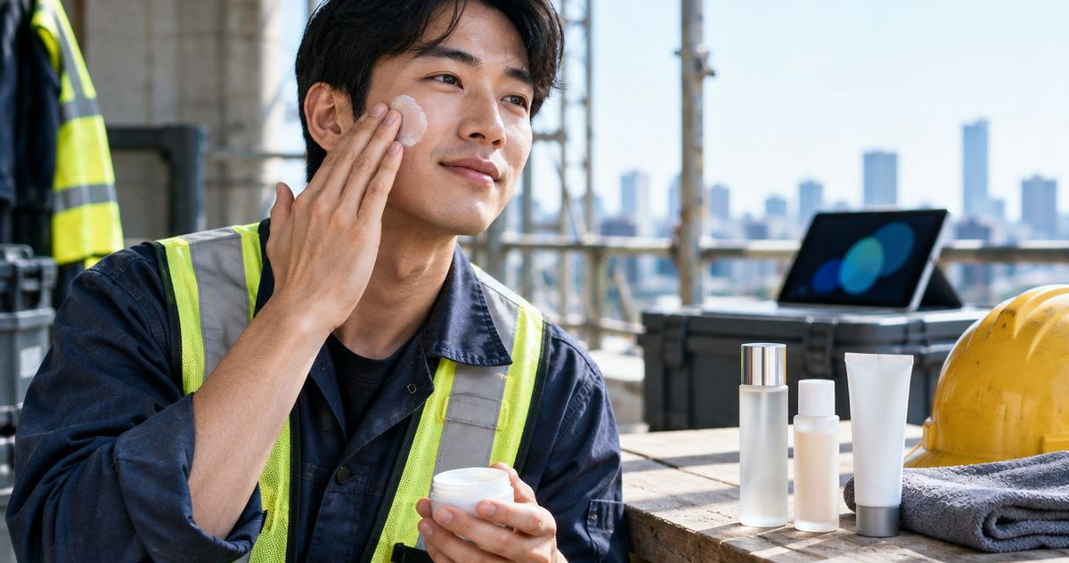 Korean skincare routine for construction workers: complete 2026 guide